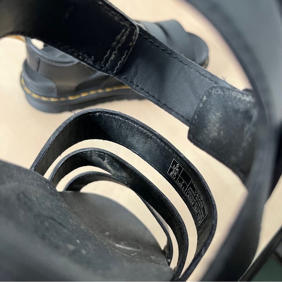 Dr. Martens Black Vegan Blaire Women's Felix Gladiator Sandals Women's 7 - Picture 11 of 11